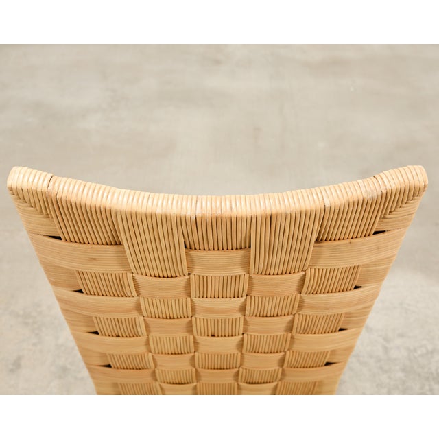 John Hutton for Donghia Block Island Rattan Cane Dining Chair For Sale - Image 15 of 18