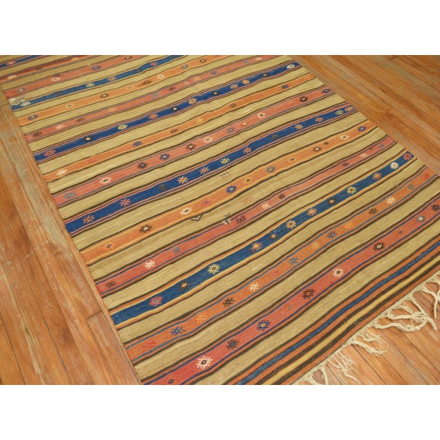 Antique Turkish Kilim For Sale - Image 12 of 18