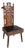 Vintage Pearl-Wick Spanish Revival Gentleman’s Valet Chair With Hidden Storage & Clothes Hanger For Sale