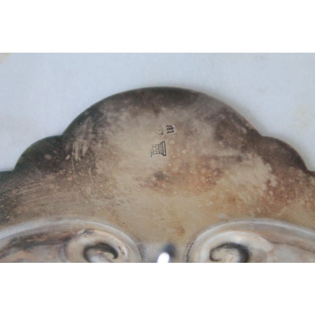 Vintage Silver-Plated Scallop Shell Trinket Dish For Sale - Image 9 of 10
