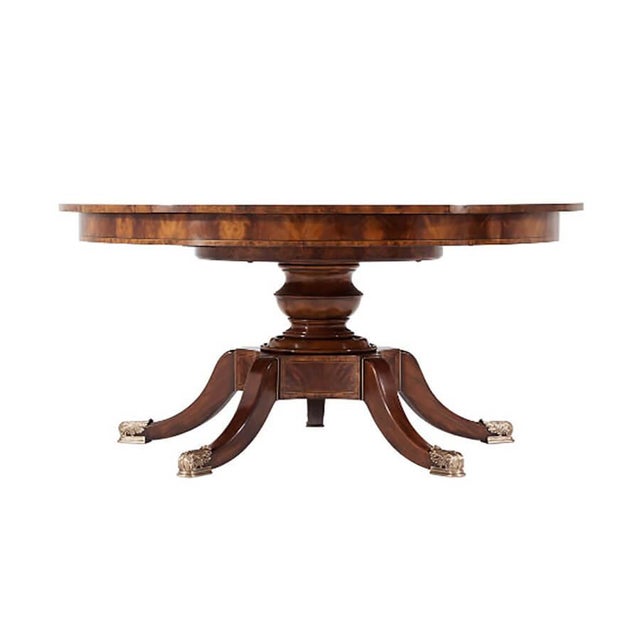 Not Yet Made - Made To Order Regency Mahogany Extension Dining Table For Sale - Image 5 of 16