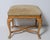 French Pair Louis XV Style Ottomans, Natural Suede Upholstery For Sale - Image 3 of 11