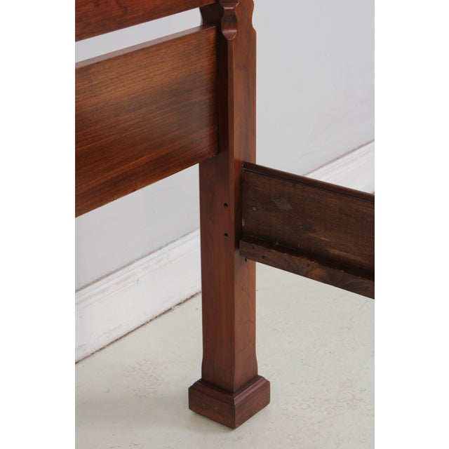 Henkel Harris Queen Size Pencil Point Poster Bed For Sale - Image 15 of 16