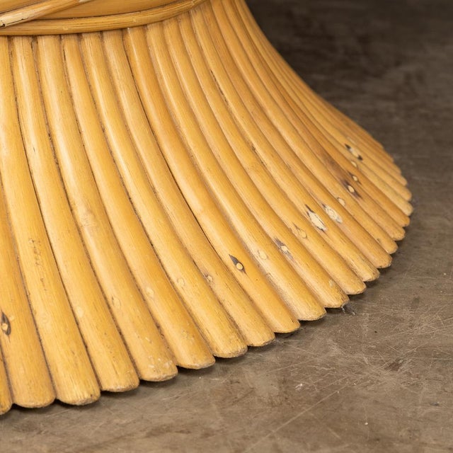 20th Century Sheaf of Wheat Coffee Table by McGuire, 1970s For Sale - Image 12 of 17