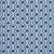 Contemporary Sample - Schumacher Gigi Embroidery Fabric in Blue For Sale - Image 3 of 3