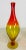 Mid Century Vintage Modern Hand Blown Blenko Amberina Bud Vase by Wayne Husted. For Sale - Image 9 of 9