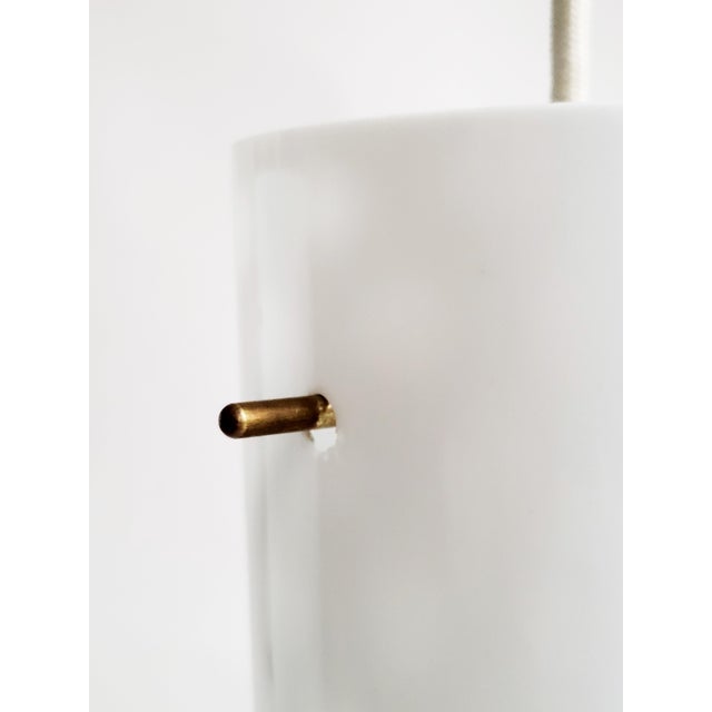 Metal Mid-Century Modern Polkadot Pendant Lights by Rupert Nikoll, 1950s, Set of 2 For Sale - Image 7 of 13