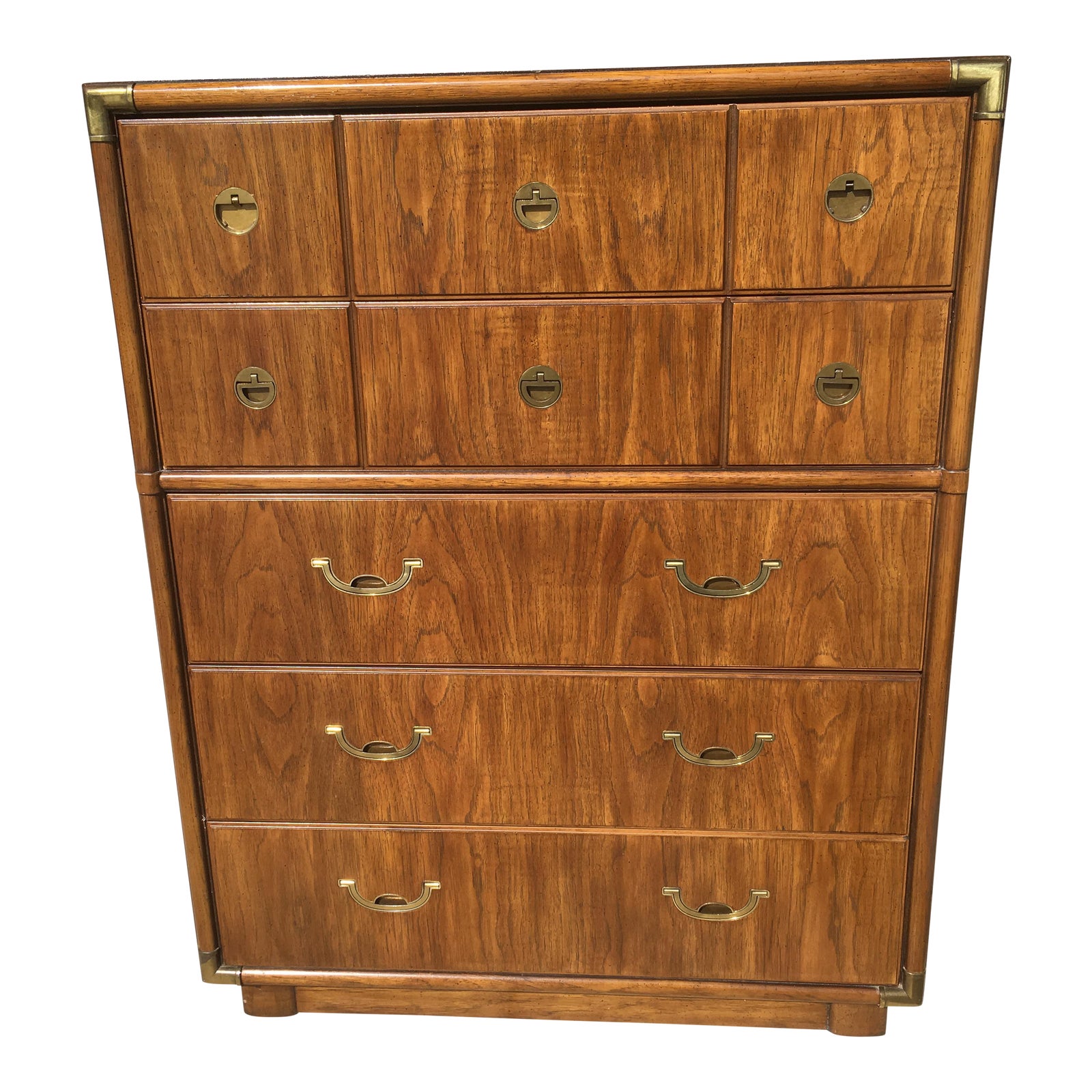 1980s MidCentury Modern Drexel Accolade Chest of Drawers Dresser