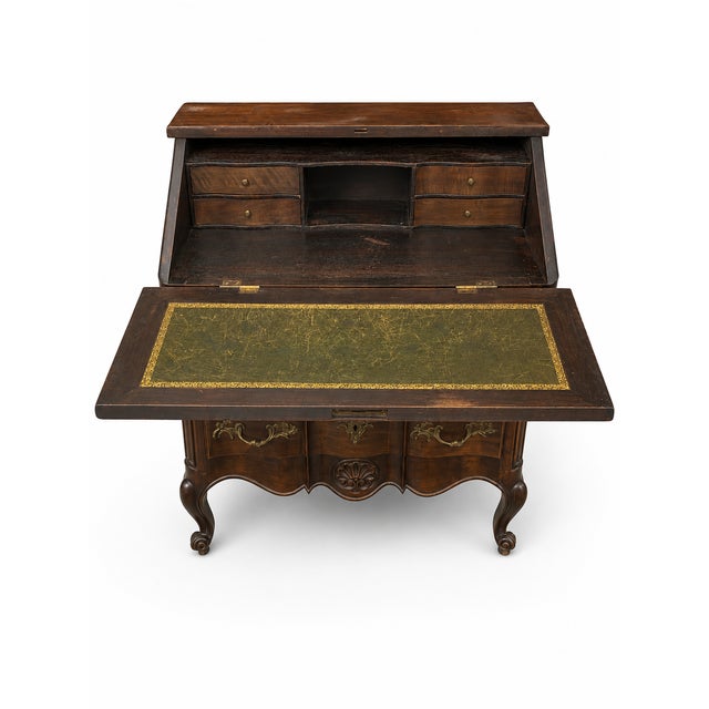 Vintage Louis XV Scriban Secretary, 1930s For Sale - Image 3 of 10