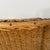 Brown Vintage Italian Art Deco Chairs in Rattan, 1930s, Set of 4 For Sale - Image 8 of 18