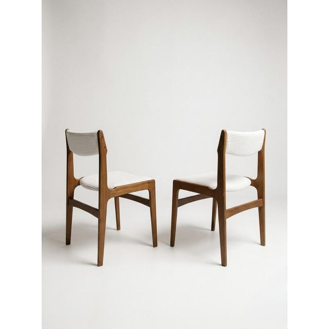 Erik Buch Vintage Scandinavian Chairs by Erik Buch, 1960s, Set of 4 For Sale - Image 4 of 6