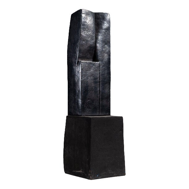 Cor Dam, Abstract Sculpture, Late 20th Century, Clay For Sale