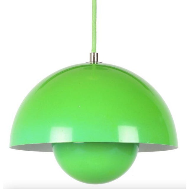 Flowerpot VP1 Pendant Light by Verner Panton for &Tradition For Sale - Image 6 of 6
