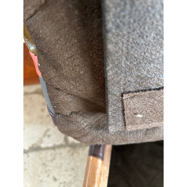 Harlequin Pouf in Leather from de Sede, 1970 For Sale - Image 6 of 12