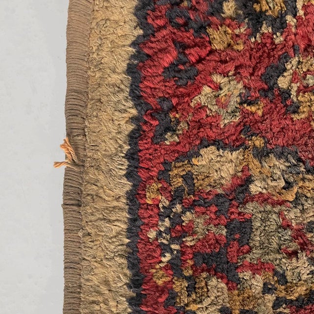 Middle Eastern Modern Red and Beige Rug, 1980s For Sale - Image 6 of 11