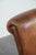 Vintage Brown Sheepskin Armchair For Sale - Image 11 of 13