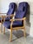 Bentwood High Back Lounge Chairs With Ottoman Set of 3 Vintage Mid-Century Modern 1970s For Sale In Los Angeles - Image 6 of 11