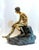 Late 20th Century Bronze Nude Mercury Figural Sculpture on Stone Base For Sale - Image 4 of 11