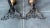 Pair of French Style Brass Andirons With Fleur De Lis For Sale - Image 9 of 11