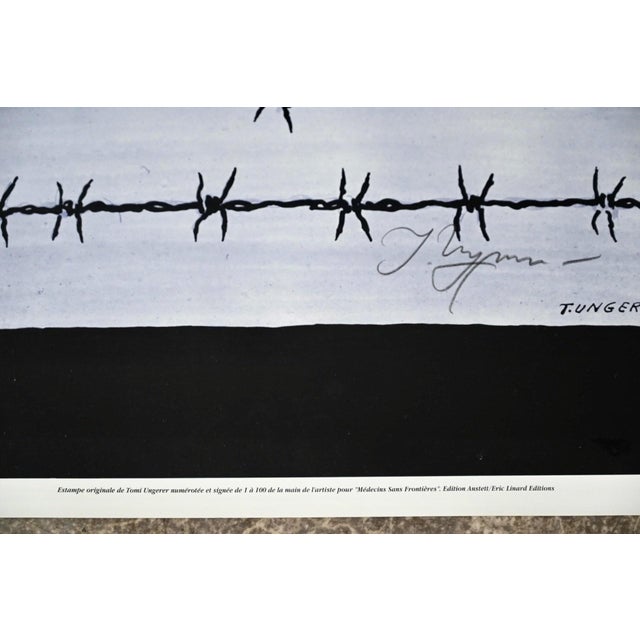 1990s Tomy Ungerer, Doctors Without Borders, 1999, Cardboard For Sale - Image 5 of 7