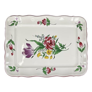 Streetlight Model Rectangular Dish from KG Lunéville, 1980s For Sale