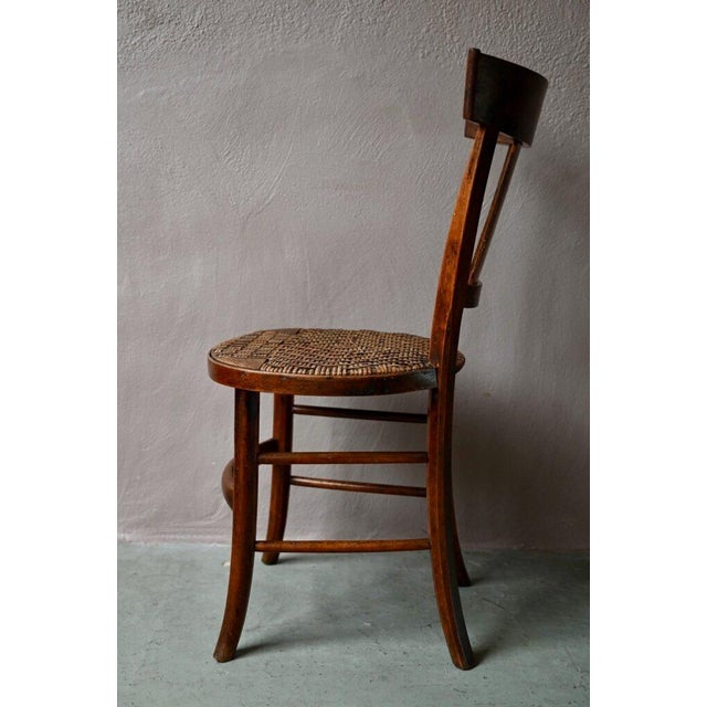 Antique French Walnut Chair, 1890s For Sale - Image 11 of 16