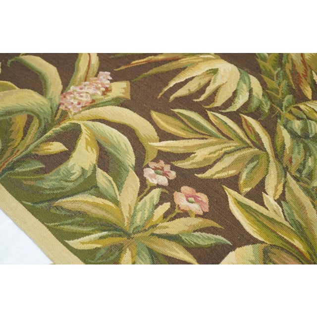 Traditional Aubusson Rug 7'9'' X 10'3'' For Sale - Image 3 of 6