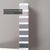 Animal Skin Leather Stool in Grey by Koinor For Sale - Image 7 of 12