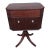 Antique New York Federal Neoclassical Figured Mahogany Lift Top Sewing Stand, Circa 1810s–1820s For Sale