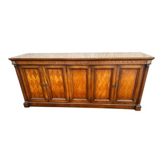 Weiman Walnut Buffet Credenza For Sale