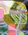 Max Manning “Untitled (CVS274)” Contemporary Green and Pink Geometric Abstract Painting, 2024 For Sale - Image 4 of 8