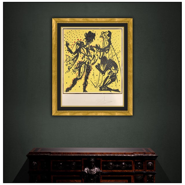 The artwork here, "Philip" is a wonderful depiction of a surreal scene in which a figure bows before another. This artwork...