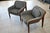 Textile Pair of Bill Stephens Knoll Model 1315 Lounge Chairs | Newly Upholstered in Rare Nos Vintage Knoll Kampala Fabric For Sale - Image 7 of 14
