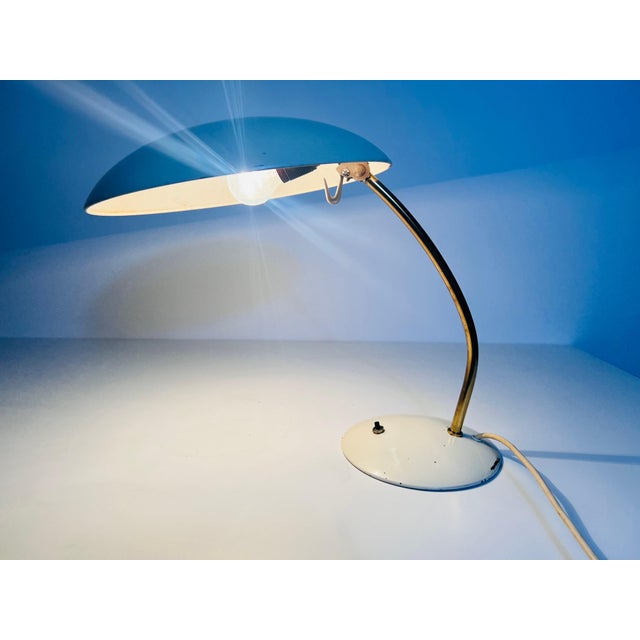 German Metal Table Lamp , 1960s For Sale - Image 9 of 9