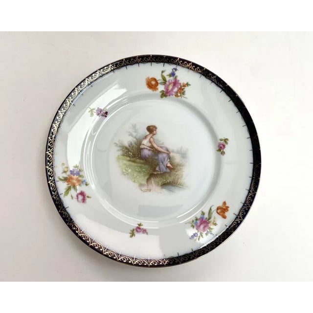 Rosenthal Porcelain Plates from Rosenthal, Germany, Set of 3 For Sale - Image 4 of 7