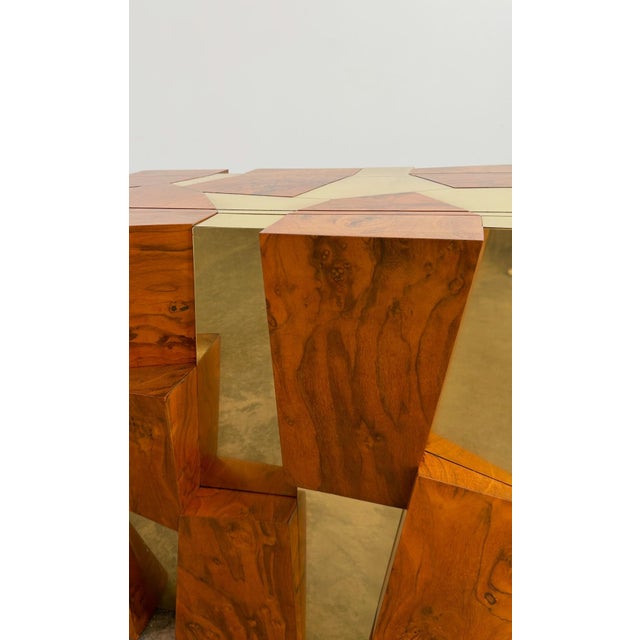 Paul Evans Cityscape Multifaceted Console or Dining Table Base, Pe 300 Series For Sale - Image 9 of 11