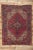 Red Mid 20th Century Vintage Persian Heriz Rug, 06'09 X 08'10 For Sale - Image 8 of 9