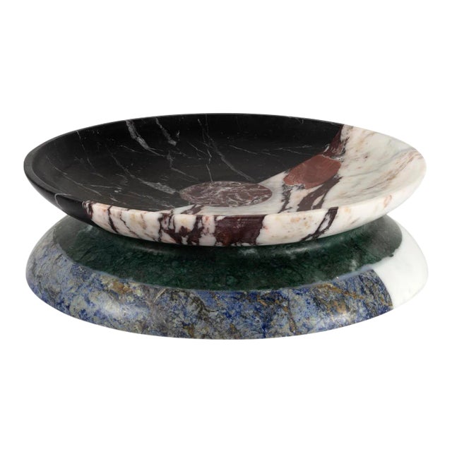 Modern Italian Centerpiece Marble Designed by Arthur Arbesser For Sale