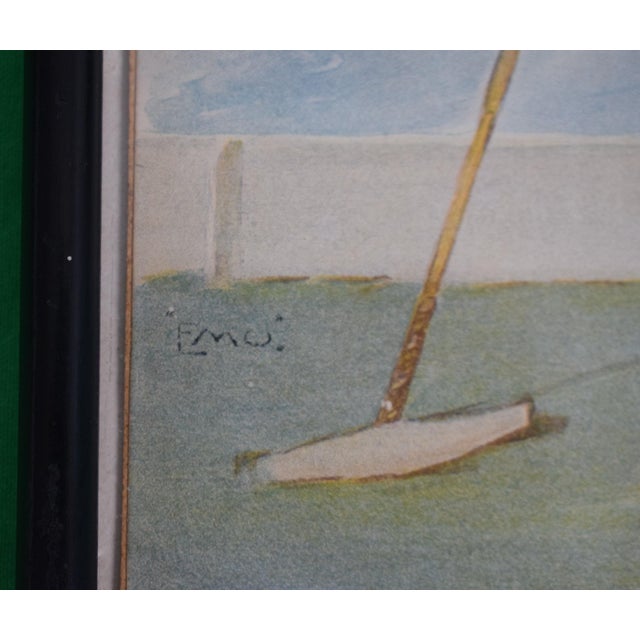 Traditional 1910s Polo Player ‘Riversdale Grenfell’ (1880-1914) by “Emu” (William Dyson 1880-1938) Reproduction For Sale - Image 3 of 6