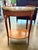 Wood 19th Century French Louis XV-Style Marquetry Side Table For Sale - Image 7 of 13