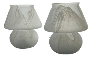Murano Glass Table Lamps, 1960s, Set of 2