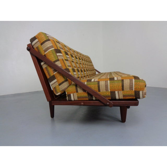 Mid-Century Modern Danish 981 Diva Daybed in Teak and Oak by Poul M Volther for Frem Røjle, 1950s For Sale - Image 3 of 18