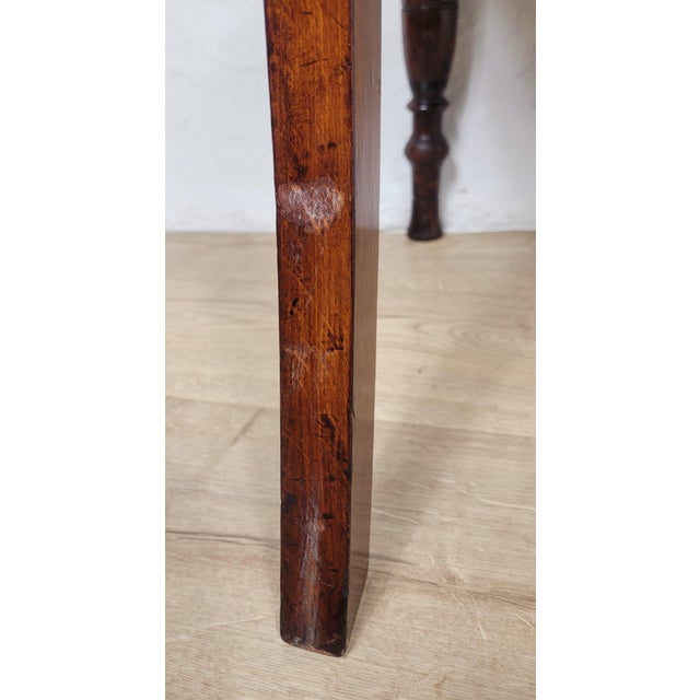 Victorian Kitchen Chair in Elm, 1900 For Sale - Image 13 of 14