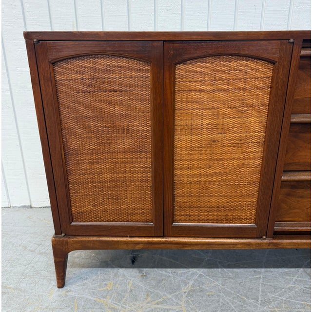 Wood Mid-Century Modern Lane Rhythm Walnut Sideboard For Sale - Image 7 of 11