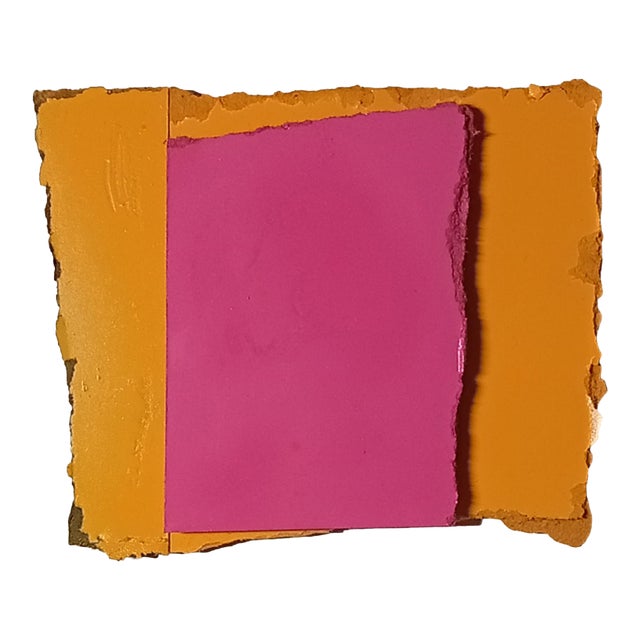 Contemporary Abstract Aerosol on Assembled Masonite (Isorel) "Esperanza" by Andre Debono For Sale