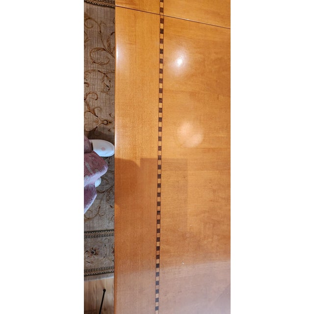 Hickory White Co. Biedermeier Style Genesis Dining Set, Includes Table ( 1Leaf Extension) and Pads) With Six Chairs $4500 For Sale In Washington DC - Image 6 of 11
