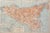 1920s fold out map of Sicily from an Italian atlas. Combined shipping available, please inquire.