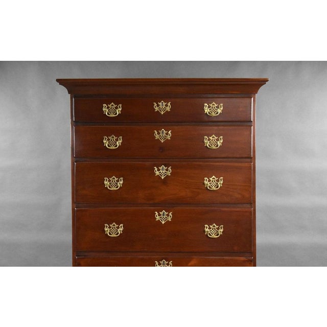 George III Mahogany Tallboy, 1800s For Sale - Image 4 of 7