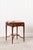 Edwardian envelope card table with a swivel top that unfolds to reveal a green felt playing surface with built-in corner...
