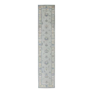 Modern Turkish Oushak Rug 2'9" x 13'9"